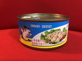 山东特产-蓝越原味金枪鱼罐头