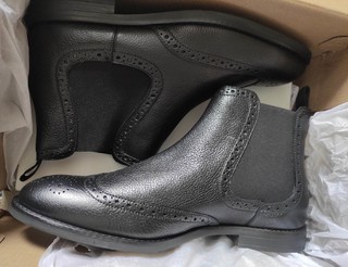 clarks 男士切尔西靴