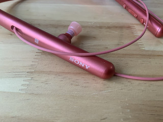 索尼 wi H700 耳机 暮光红