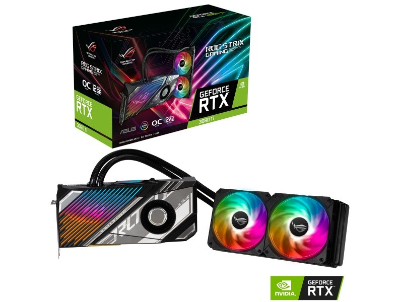 华硕也发布了RTX 3070 Ti 、RTX 3080 Ti 非公卡：可超频、水冷风冷混合