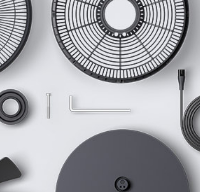 有智米直流变频落地扇3黑金版的夏天，才叫美好