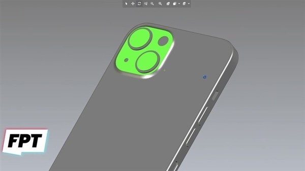 iPhone 13最新CAD模型曝光：后摄对角线排列