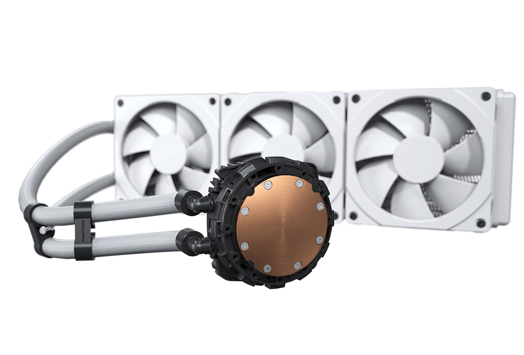 追风者发布Glacier One系列水冷散热器：纯白设计、兼容LGA 1700插槽