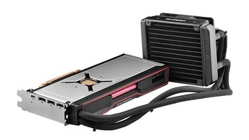 AMD 6900 XT公版水冷显卡现身：采用双槽设计、120mm一体式水冷散热器