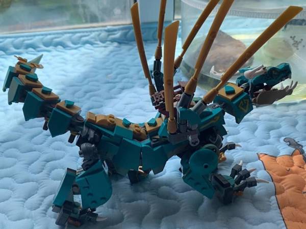 lego乐高ninjago幻影忍者系列71746丛林飞龙