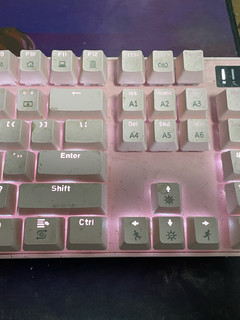 超喜欢的粉色MAGEGEE键盘