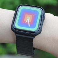 小奈报告 篇一百四十三：谁能抵挡碳纤维Apple Watch的诱惑呢？PITAKA表带+表壳