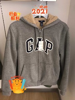 gap 羊糕绒卫衣