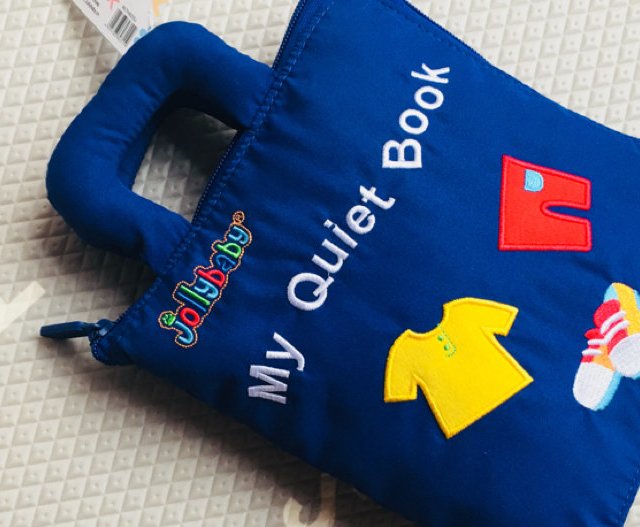618的玩具单--Jollybaby我的安静布书