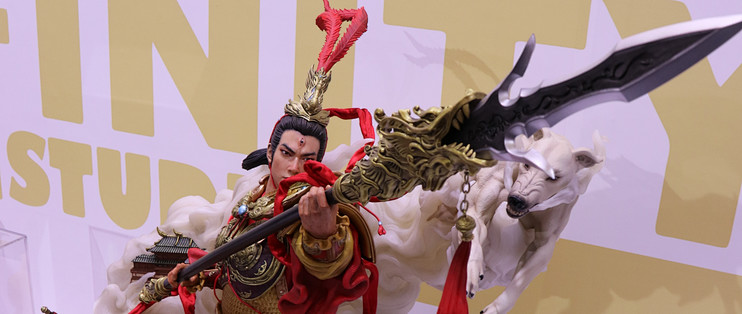 玩模总动员 开天工作室x 鬼灭之刃 全新作品wf上海首秀原创雕像 杨戬 上色公开 日韩动漫周边 什么值得买