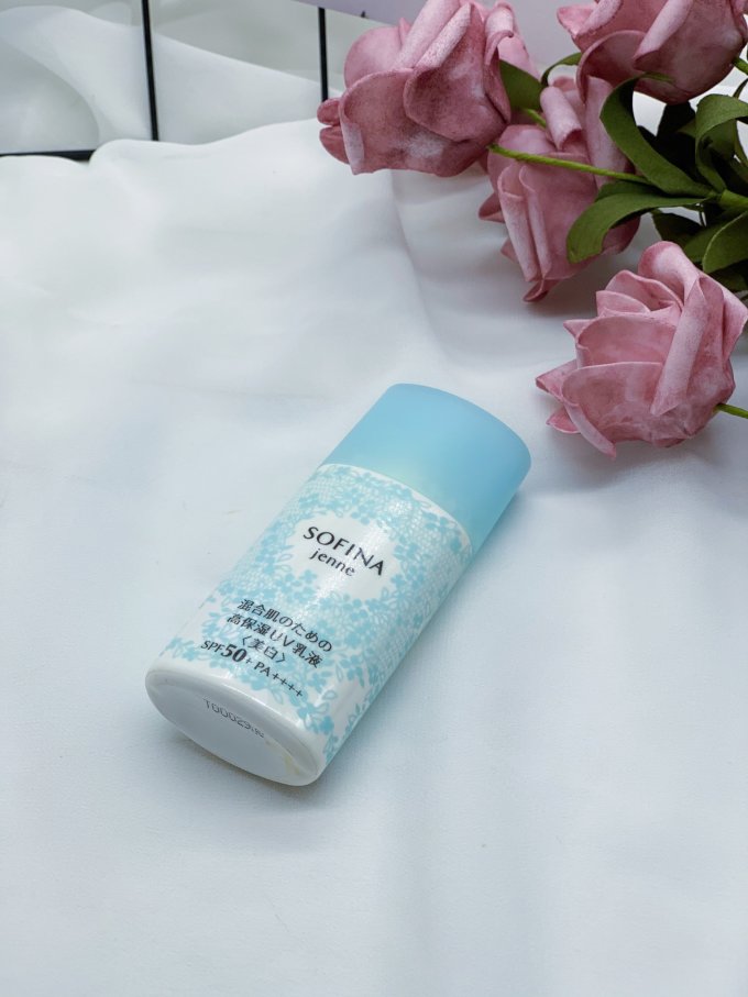 混油皮大爱:苏菲娜蓝蕾丝防晒