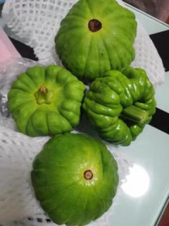 营养健康的绿色小甜瓜