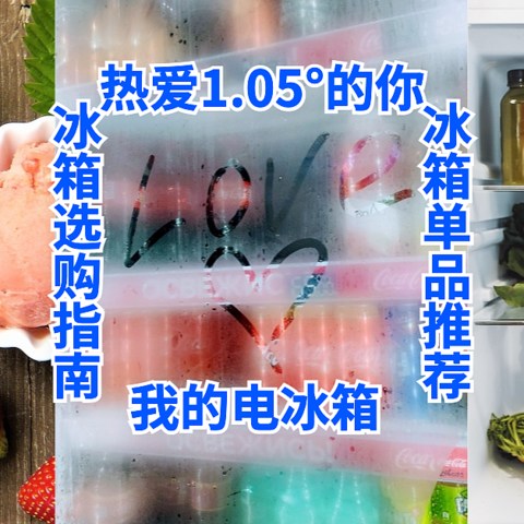 热爱1.05°的你、我的电冰箱！盘点冰箱选购指南和单品推荐，高性价、进阶高档、不同款式一网打尽！