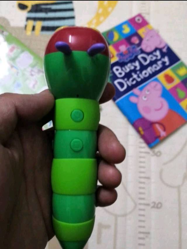 宝宝最近比较喜欢毛毛虫点读笔wifi版