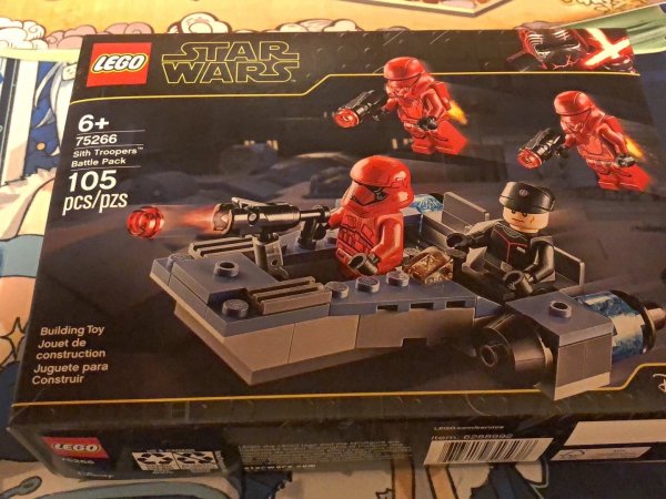 lego乐高星球大战系列75266西斯冲锋队员战斗套装