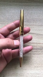 施华洛世奇闪亮水晶笔，小编收藏的精品