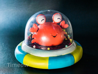 可爱螃蟹与外星人-比乐遥控玩具