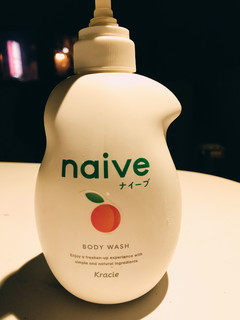 夏日蜜桃味#日本naive蜜桃沐浴露