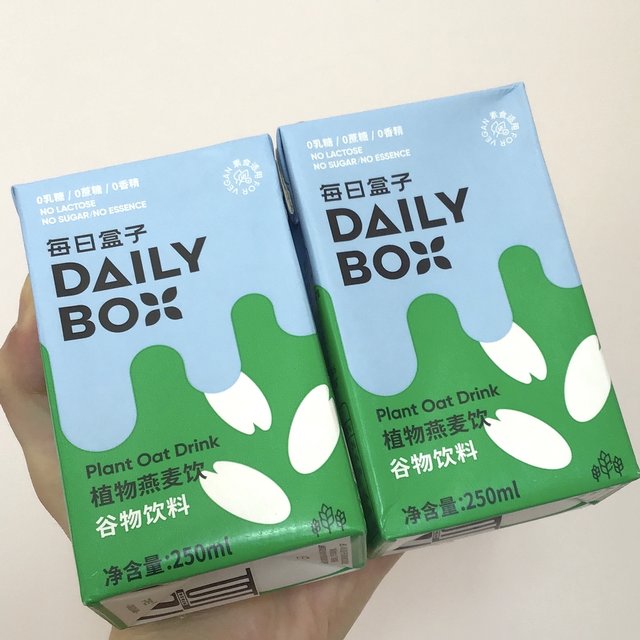 每日盒子燕麦奶！满满燕麦！