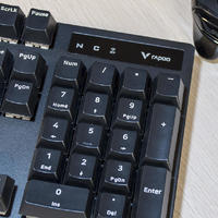 自主机械轴入门键盘新选择--雷柏V500Pro游戏机械键盘
