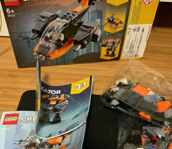 有券的上lego乐高creator3合1创意百变系列31111二次元飞机