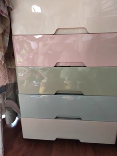 万用收纳柜马卡龙色简约大气