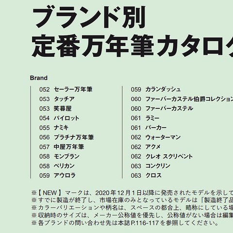 2021年知名钢笔品牌现产量产款式目录~欧美经典篇