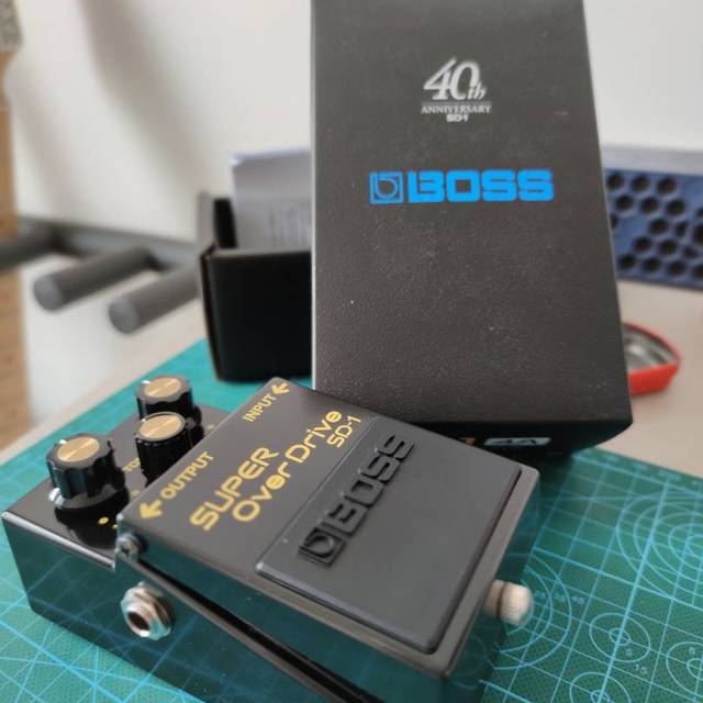 Boss SD-1-4A过载单块40周年