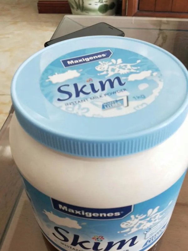 美可卓maxigenes牛奶粉脱脂牛奶粉1kg4件