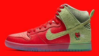 丑不丑看上脚！Nike SB Dunk High「Strawberry Cough」谍照曝光