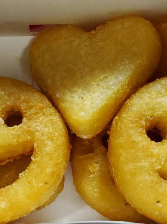 可爱的肯德基表情薯饼