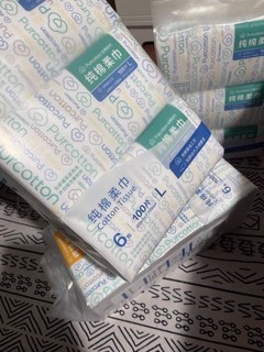 宝宝也能用的棉柔巾！