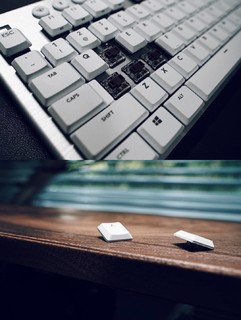 罗技这款白色机械键盘也太好看了吧