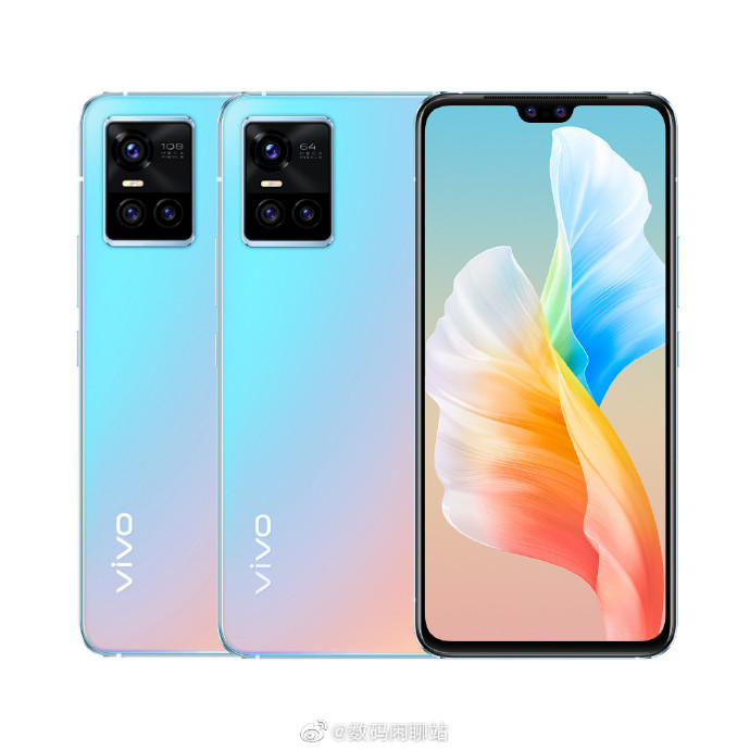 vivo S10官方渲染图出炉：前置双摄+直角边框设计