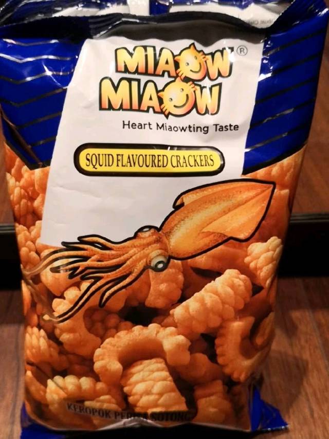 膨化食品鱿鱼卷中yyds