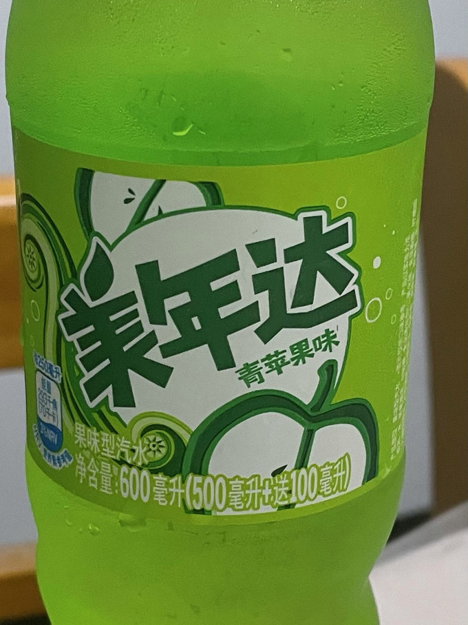 美年達碳酸飲料怎麼樣 再來一瓶青蘋果味美年達_什麼值得買