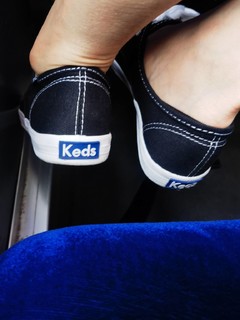 keds黑色帆布鞋