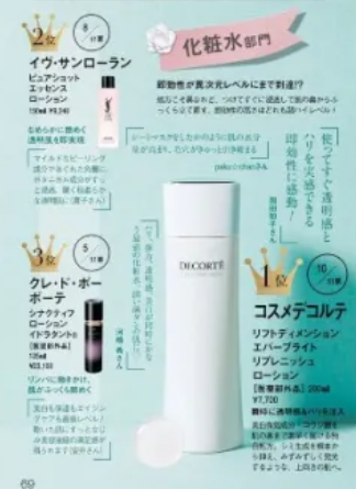 日本权威杂志《美的》2021上半年美妆榜单揭晓，没想到第一名竟然是…?
