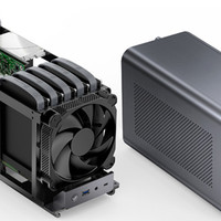 乔思伯发布N1 ITX  5盘位NAS机箱，储存扩展另类，采用分仓结构