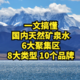 建议收藏！一文搞懂国内天然矿泉水6大聚集区、8大类型、10个品牌，让你买的放心、喝的明白！