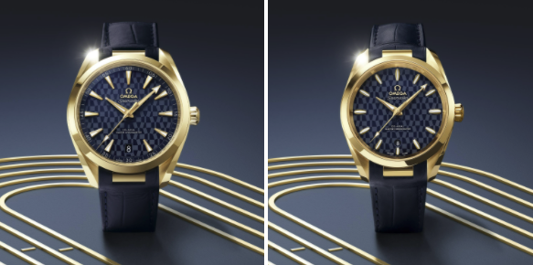 新表速递 篇三：欧米茄海马Aqua Terra 东京2020黄金版腕表 