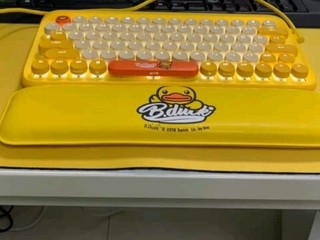 只有美观的机械键盘—洛斐小圆点小黄鸭键盘