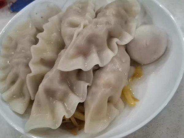 鲜菜猪肉水饺