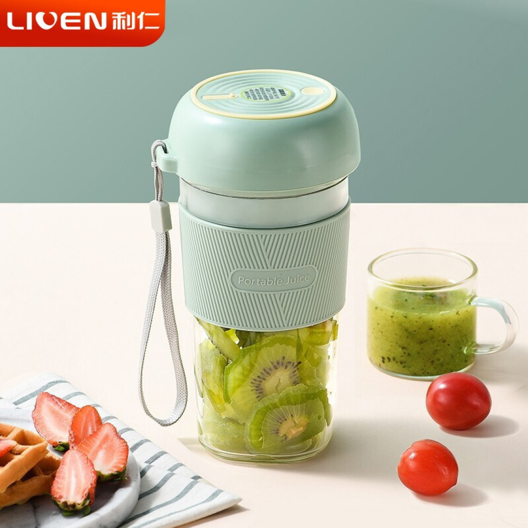 夏日果汁榨着喝！利仁便携式果蔬榨汁杯轻体验