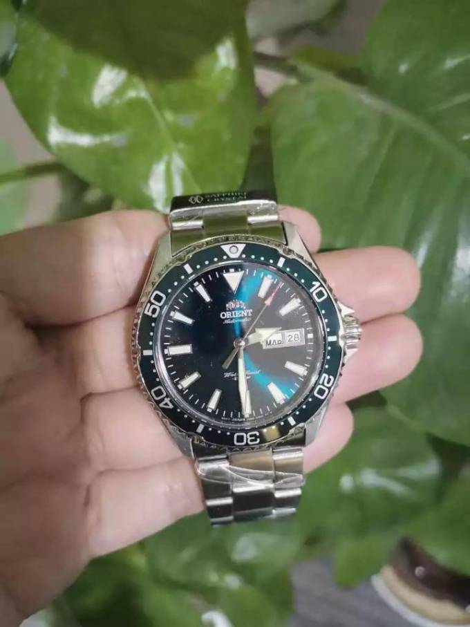 这款绿色是这种挺低调不是那么的张扬,做工也很好 商品 orient东方