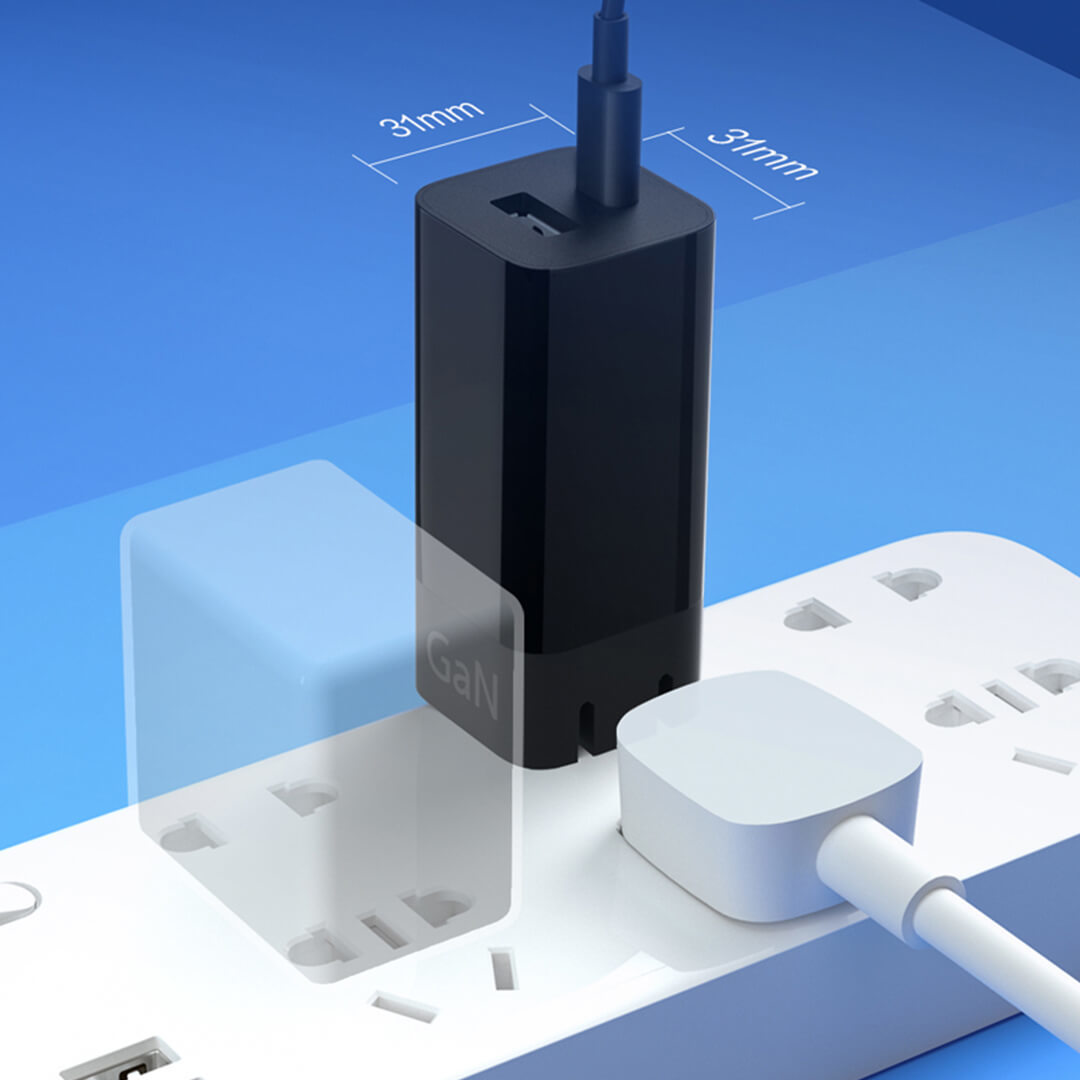 65W氮化镓优选，紫米双口充电头搞定一切充电烦恼