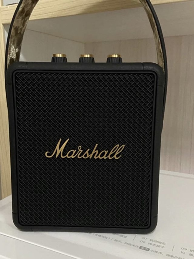 晒好物上首页马歇尔便携式蓝牙音箱