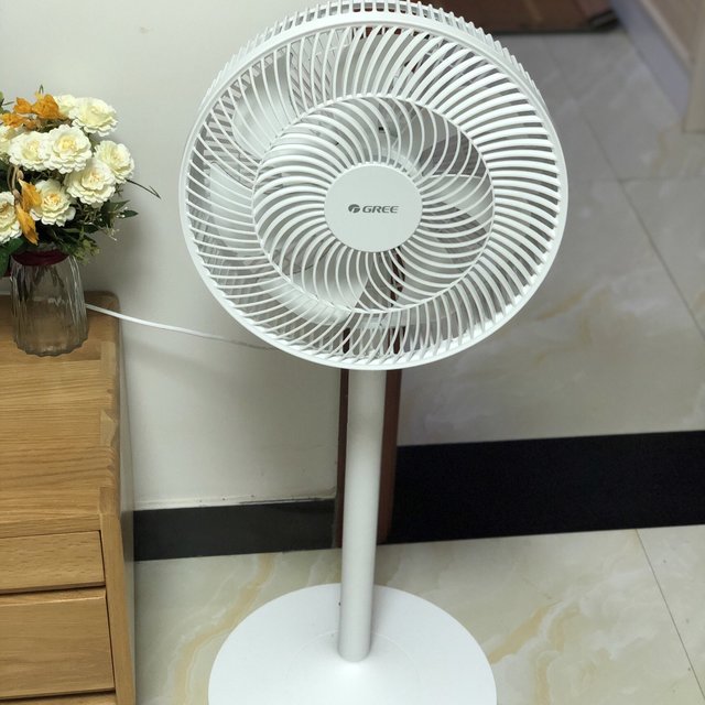 gree格力fs3015h7落地扇竹青色
