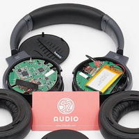 SHIVR NC18 头戴式无线智能降噪耳机拆解报告，支持智能空间音效，混合式主动降噪
