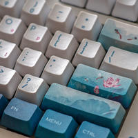 黑爵蜻蜓点水机械键盘，电脑外设也能走国潮路线